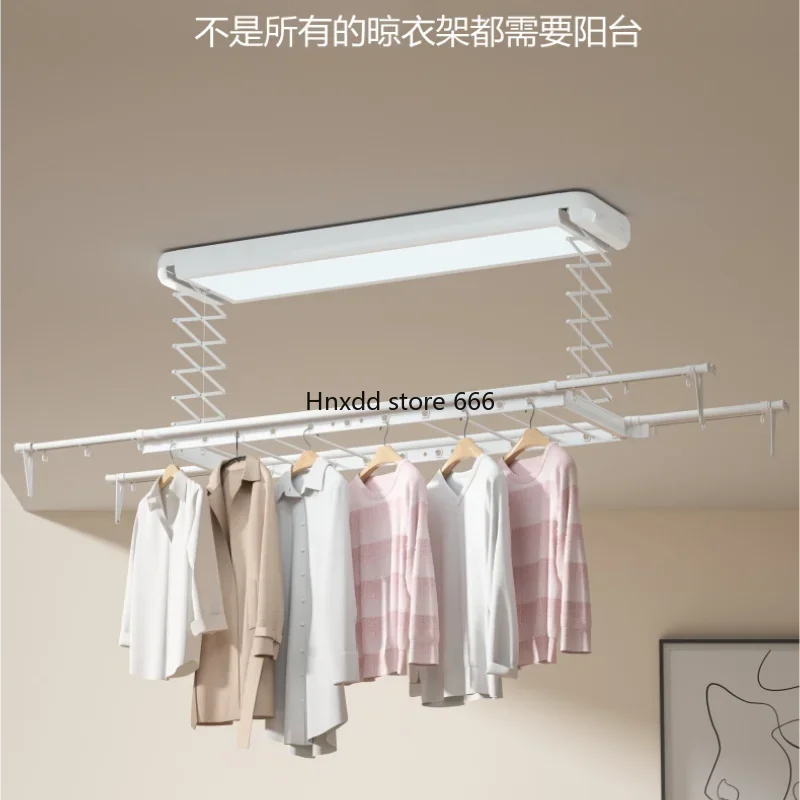 Cooling hanger household balcony automatic clothes drying pole machine