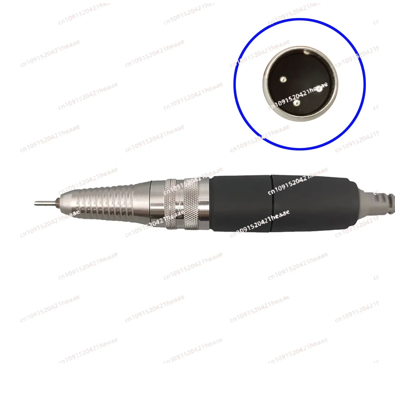 

Suitable forUP200 nail art machine handle 3 Pin Core Electric Manicure Pen 35000 RPM Nail Drill Handpiece Art Pedicure Tools