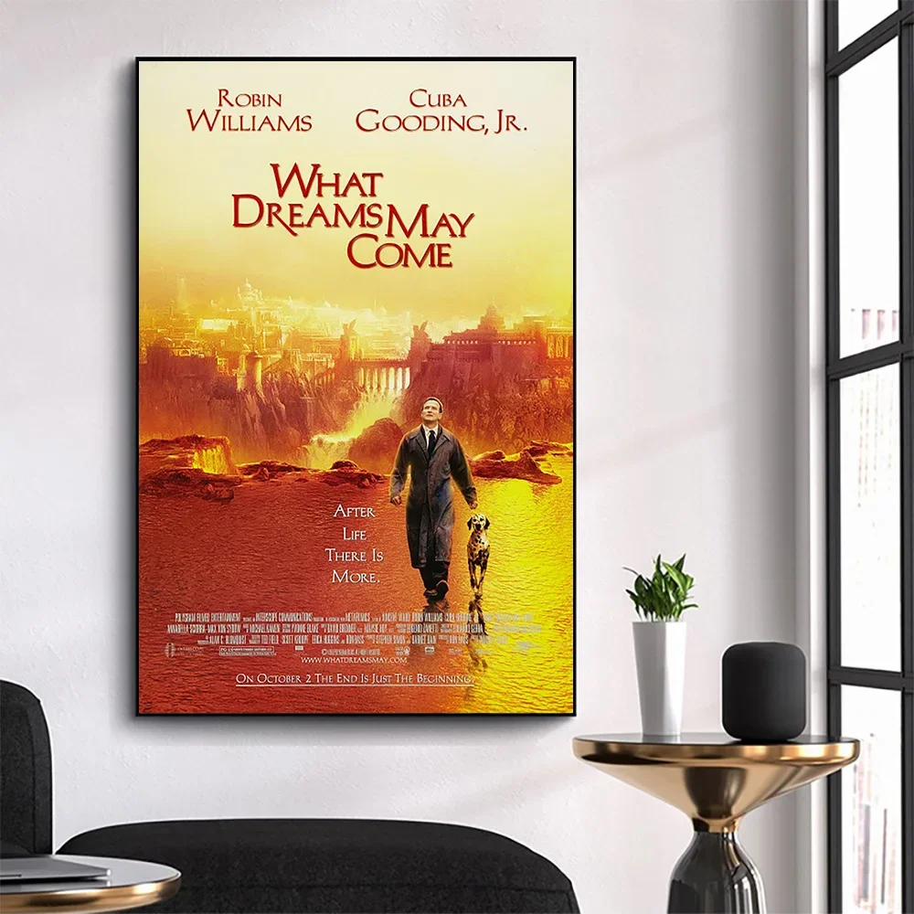 WM3200 What Dreams May Come Classic Movie HD Silk Fabric Poster Art Decor Indoor Painting Gift