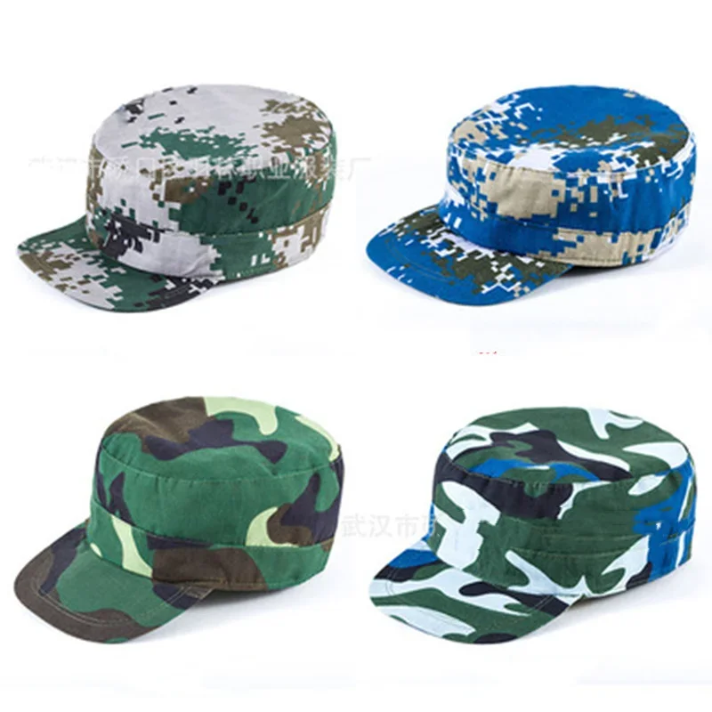 Baseball Cap Outdoor Sport Snapback Stripe Cap Camo Camouflage Hat Simplicity Hunting Cap Hat for Men Adult Cap Summer Wholesale