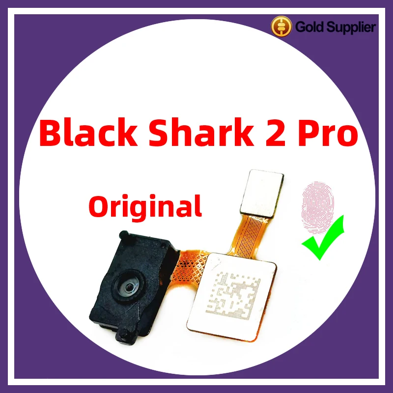 

Original For Xiaomi black shark 2 pro under display Fingerprint Sensor Scanner Touch ID Connect home button Flex Cable