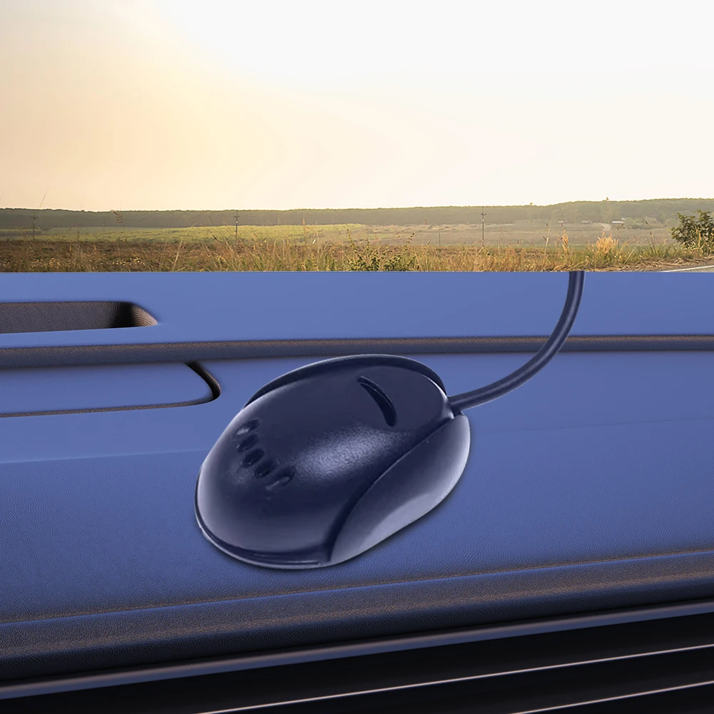 Мини-автомобильный микрофон, тип пасты, аудиомикрофон громкой связи, 3,5 мм, приборная панель, Bluetooth-совместимая для автомобильного радио, GPS