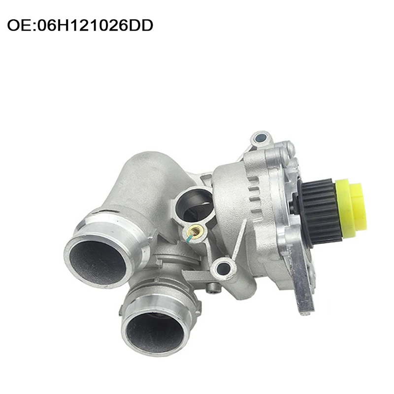 Car Aluminum Thermostat Engine Water Pump Repair Parts 06H121026BA 06H121026DD For Audi A3 A4 Q5 TT VW CC Tiguan Jetta Golf GTI