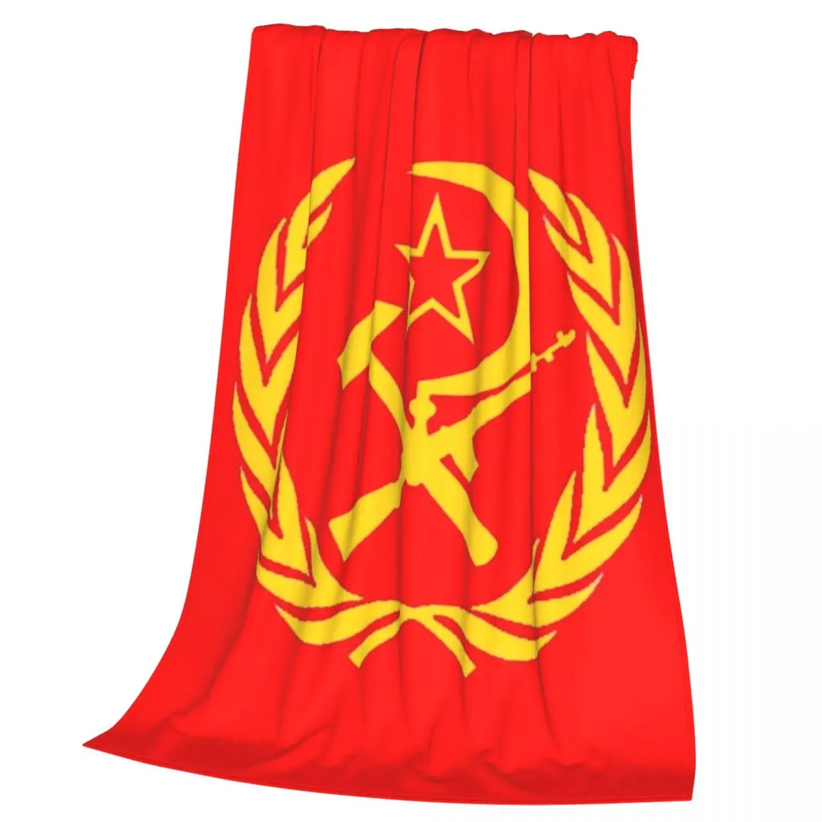 Vladimir Ilyich Lenin Marxism CCCP Communism Socialism Blankets Soft Warm Flannel Throw Bedspread for Bed  Travel Home Sofa