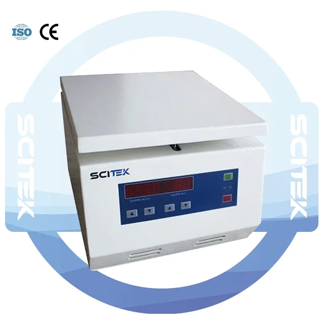 SCITEK 21000 دورة في الدقيقة جهاز طرد مركزي عالي السرعة للطب السريري كيمياء حيوية تجربة طرد مركزي مبرد