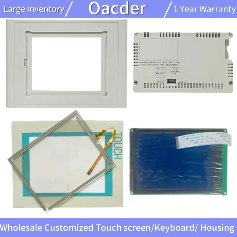 TP177 6AV6640-0CA11-0AX0 Touch Screen Panel TP177 6AV6 640-0CA11-0AX1 Overlay Protective Film Plastic Case Cover Housing Shell