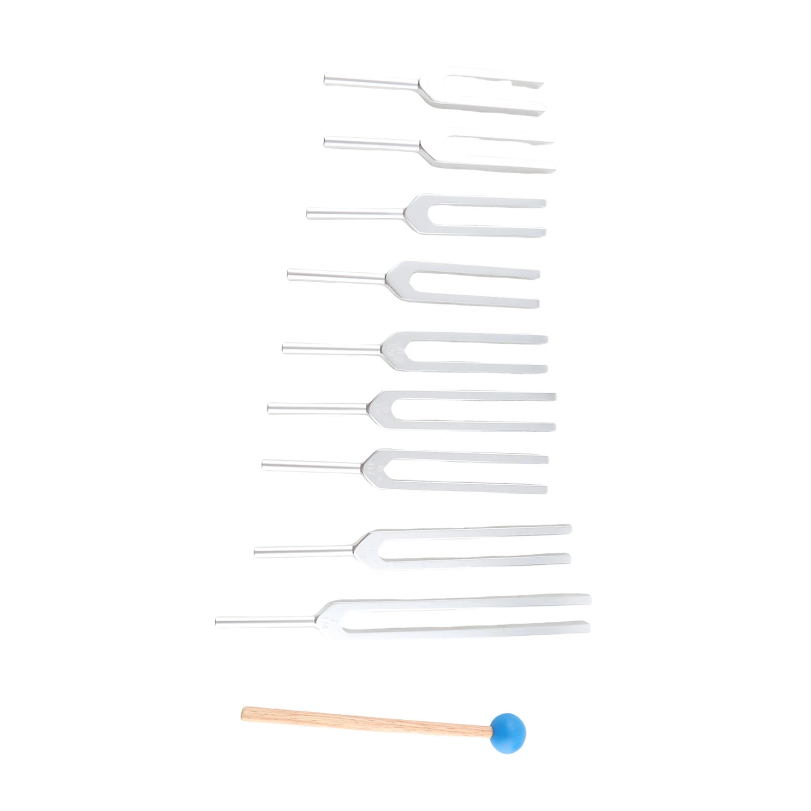 

174/285/396/417/ 528/639/741/852/963 Гц камертон для заживления звука, набор инструментов для заживления звука, камертон, молоток, камертон