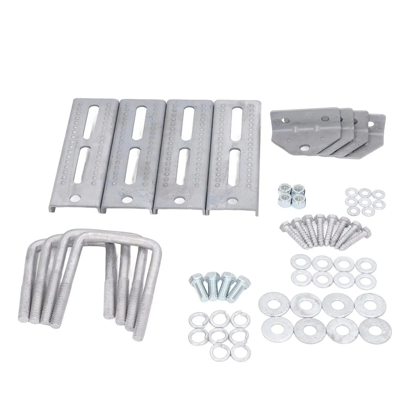 

Fishing Boat Bunk Bracket Adjustable Swivel Bunk Bracket Kit High Hardness Stable for 3in Wide for 3in Tall Trailer Crossmember