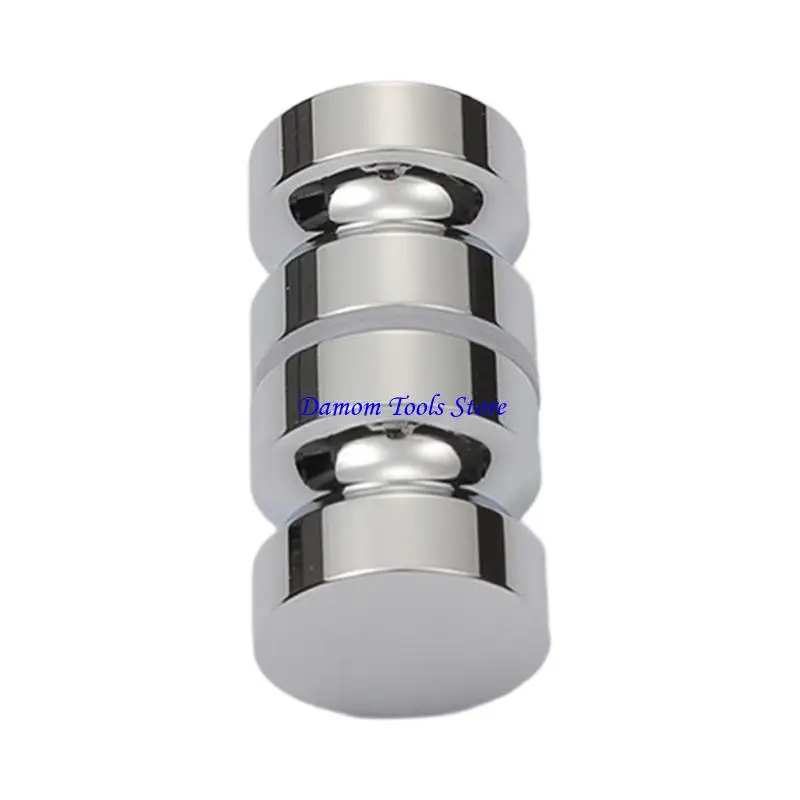 57BE Upgrades Aluminium Handle Minimalist Door Handle 60mm for Shower Cabins Offering rusts  Resistance &  Appearance