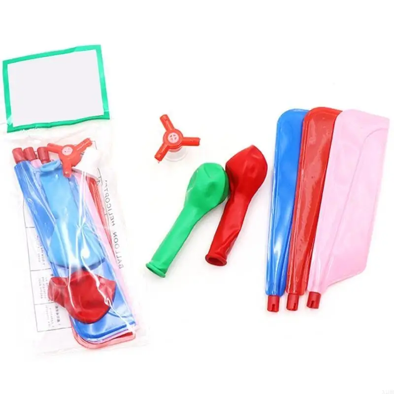 elicotteri a palloncini creatività mettono i giocattoli colorati mosca per l'interno o l'esterno