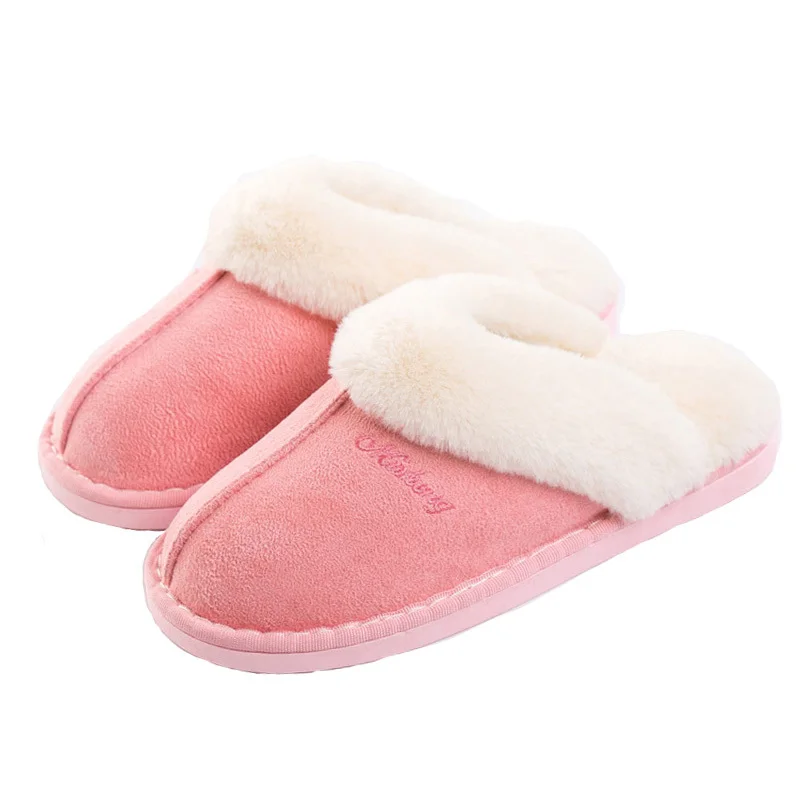 Vrouwen Winter Warm Ful Slippers Vrouwen Slippers Schapen Liefhebbers Thuis Slippers Indoor Pluche Maat Huis Schoenen Vrouw groothandel