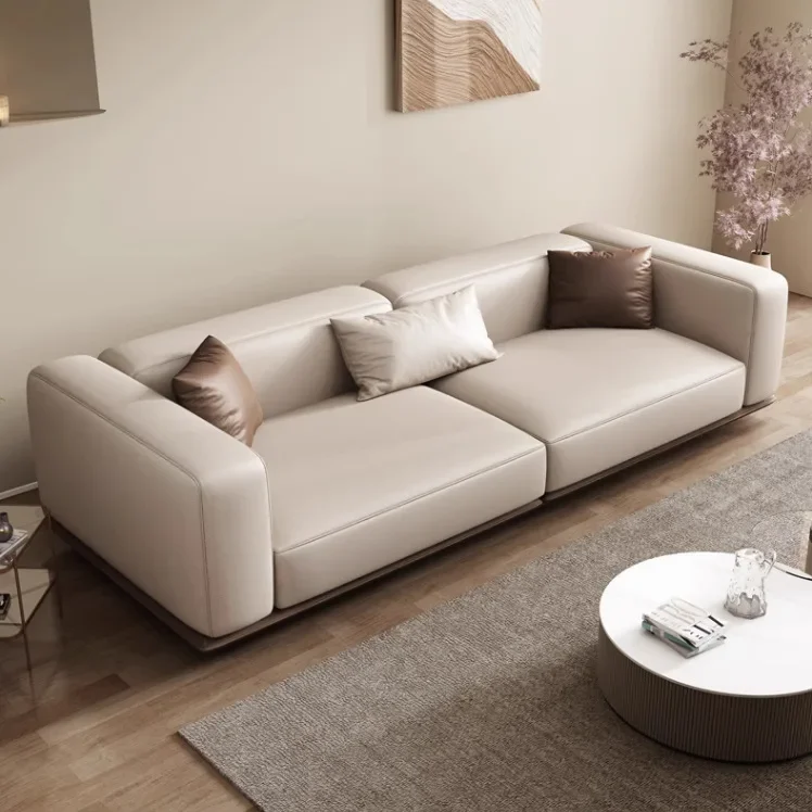 

Italian, minimalist, leather, sofa, special-shaped, modern, minimalist, living room, villa