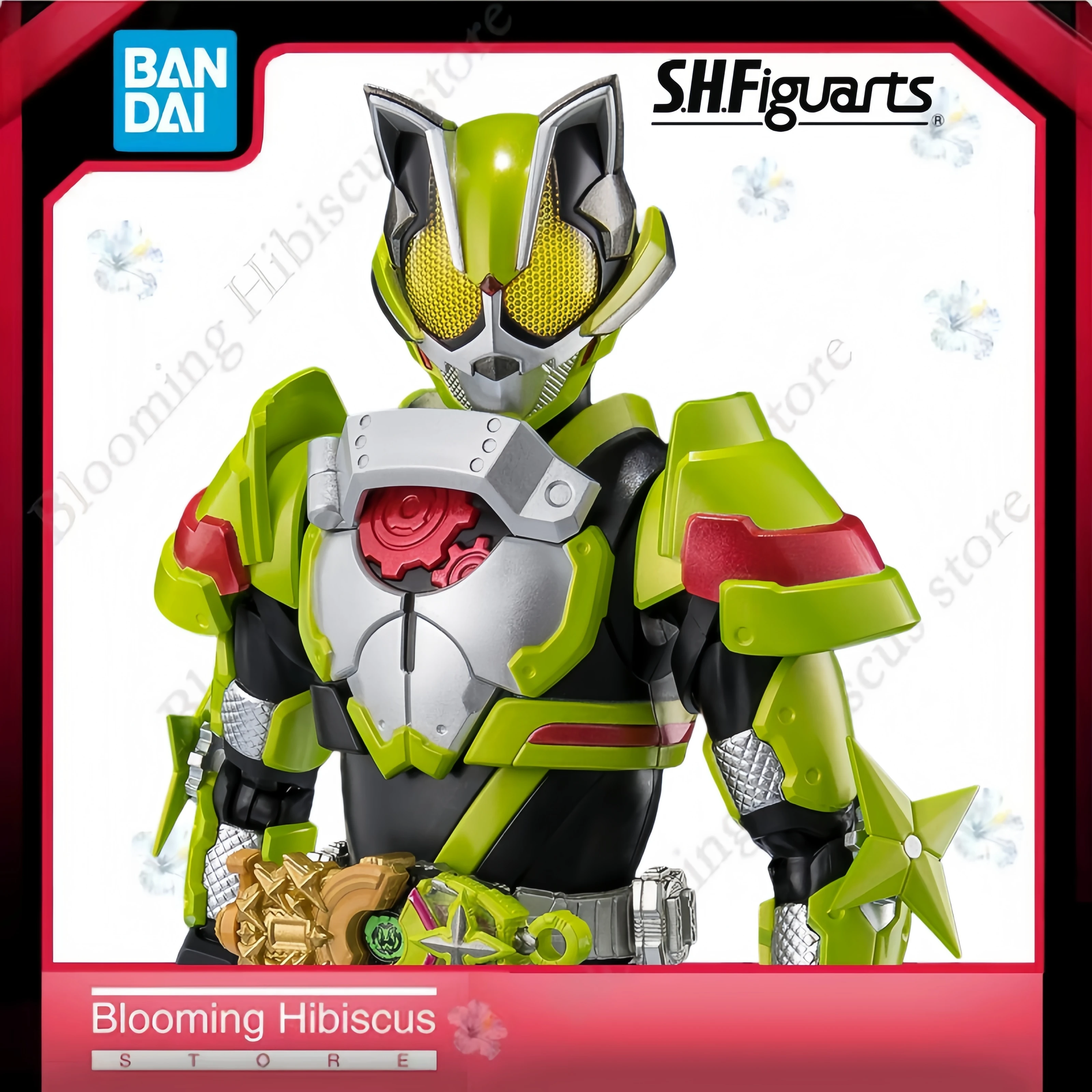 

Japan Bandai Anime Original Action Figure S.H.F Kamen Rider Tycoon Ninja Form & Kekera Set Toys Collectible Figure In Stock
