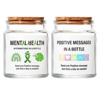 Positive Affirmation Bottle Inspiration Messages Jar Daily Inspiration Affirmations Bottle For Sister Girlfriend Daughter Wife