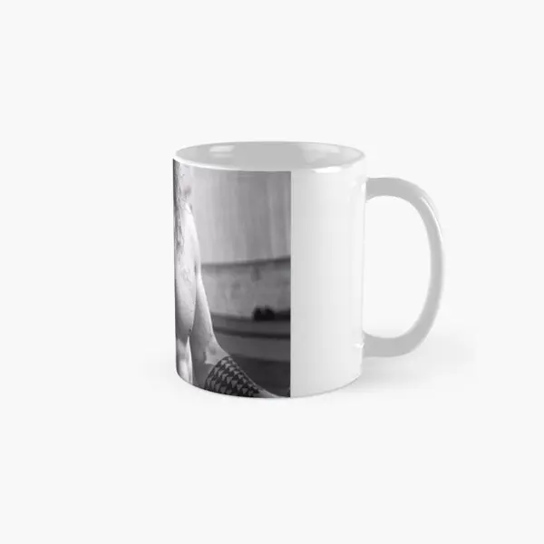 Jason Momoa Shirtless Classic  Mug Printed Cup Simple Handle Round Design Gifts Coffee Drinkware Tea Picture Photo Image