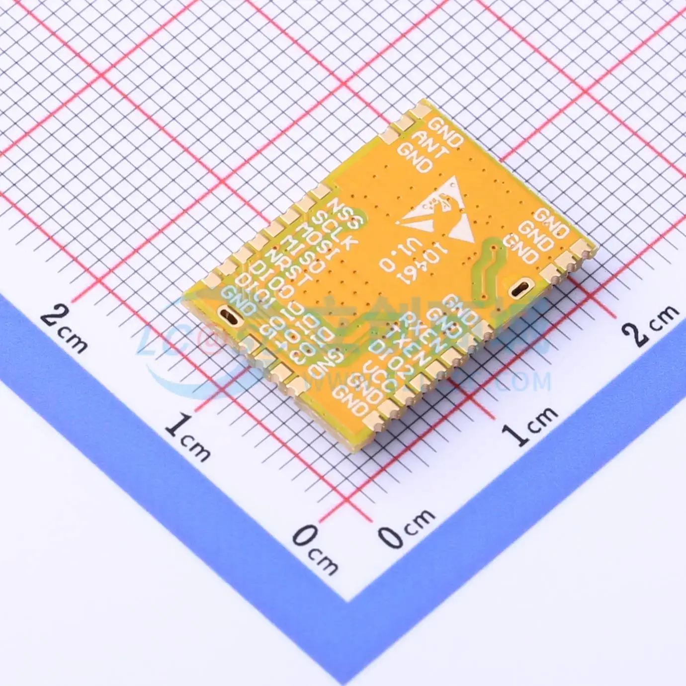 2pcs E32-400M20S SMD 20x14mm 20dBm SPI LoRa OOK MSK GFSK FSK GMSK LoRa RF Transceiver Module for Smart Home System