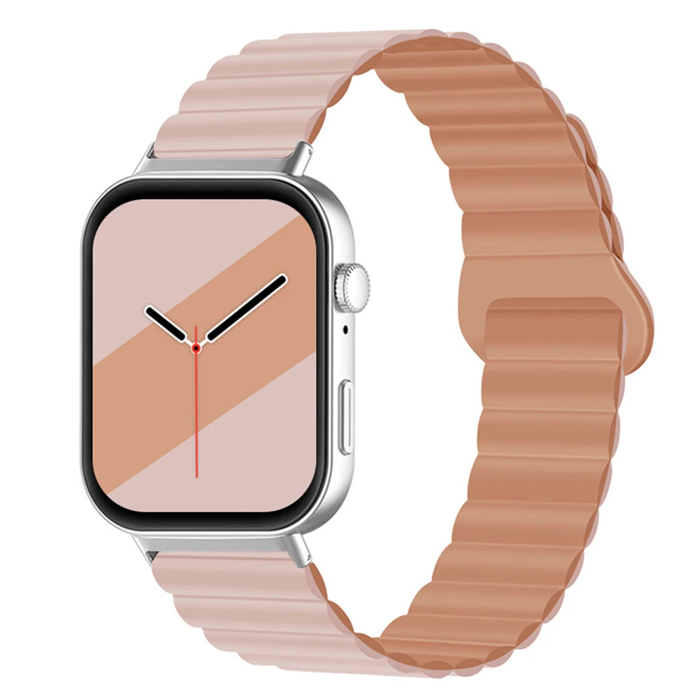 Двухцветный силиконовый ремешок для Huawei Watch Fit 3 Магнитная Петля универсальный браслет спортивные Смарт-часы Fit3 заменяет запястье