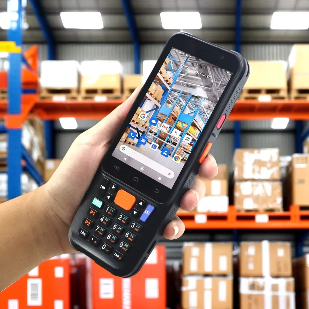 Rugged Handheld Barcode Scanner Android 15 Zebra SE4710 with 5050mAh Battery 4G GSM 4GB RAM + 64GB Storage for Warehouse Invento