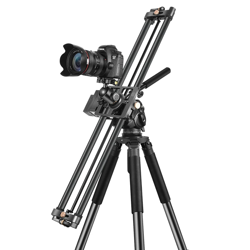 

Горячая новинка 2026: Профессиональный моторизованный видеослайдер QZSD из углеродного волокна с беспроводным управлением, 60-120 см