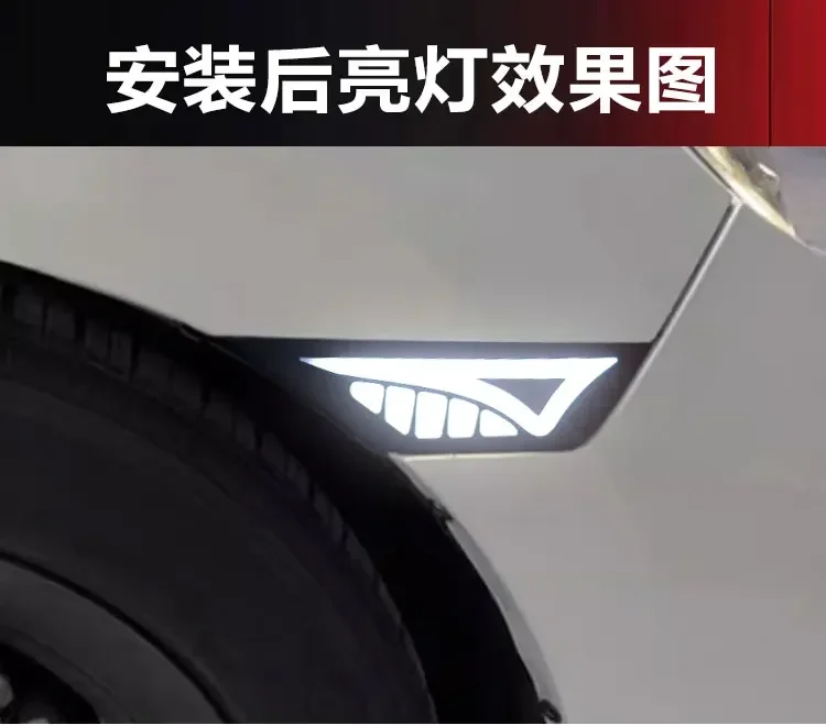 For Honda Civic 2016-2022 Car Led Fender Marker Leaf Board Light Dynamic Flowing Turn Signal Light Side Marker Accessories detail image 11
