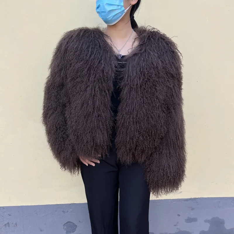 Рисунок 3 - Женская куртка из натурального овечьего меха Kejinyuan