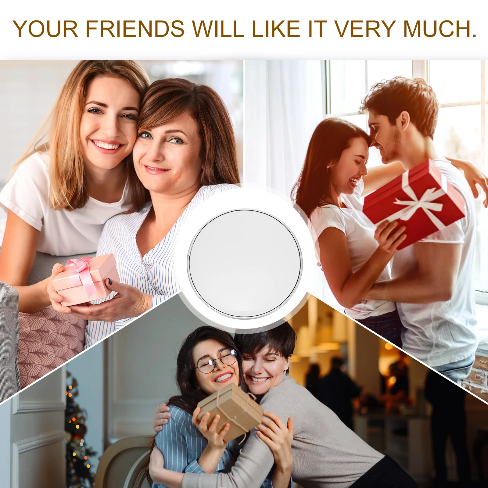 

Drum Skin Polyester Musical Instrument Accessory Player Gift Jazz Durable Drumhead Part White