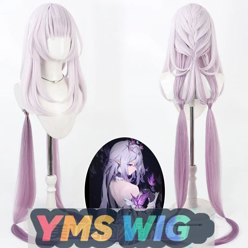 

【YMS WIG】Honkai Star Castorice Косплей Парик Двухцветный градиент Corn Silk Castorice