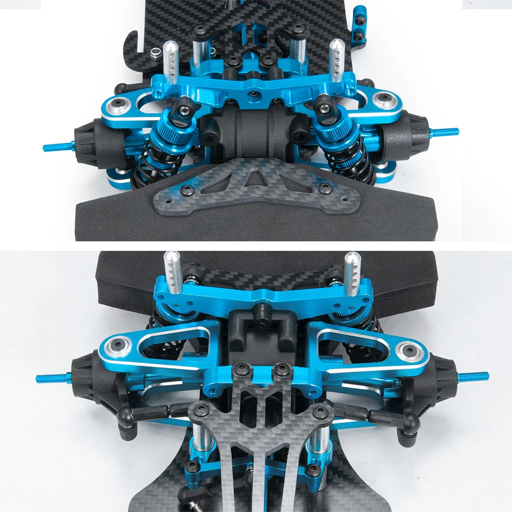 AXSPEED Tamiya TT01 Chassis Frame Set for 1/10 SCALE RC High Perfomence On Road Drift Car Upgrade Accessories