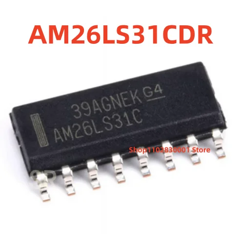 20PCS   New  AM26LS31CDR SOP-16   AM26LS31C     100% Good   In Stock