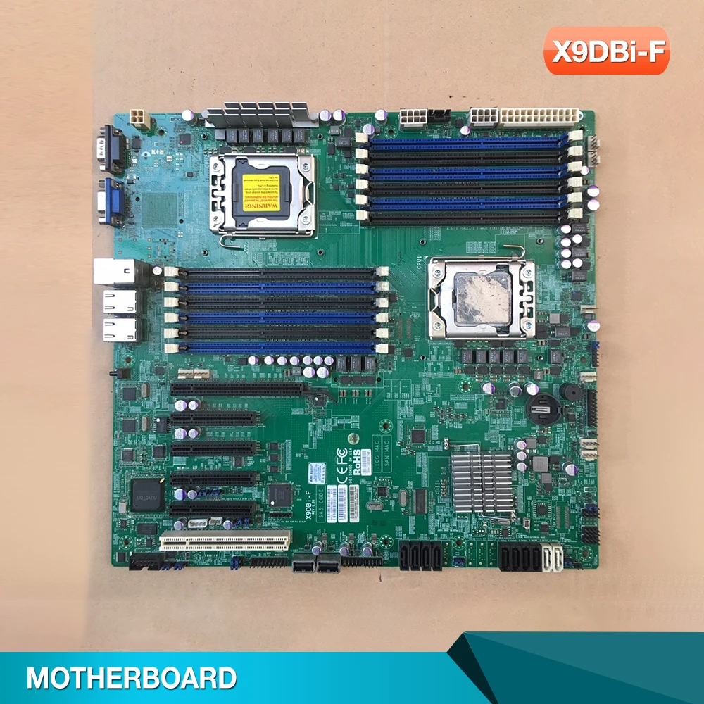 X9DBi-F For Supermicro Dual Server Motherboard Xeon Processor E5-2400 v2 LGA1356 DDR3