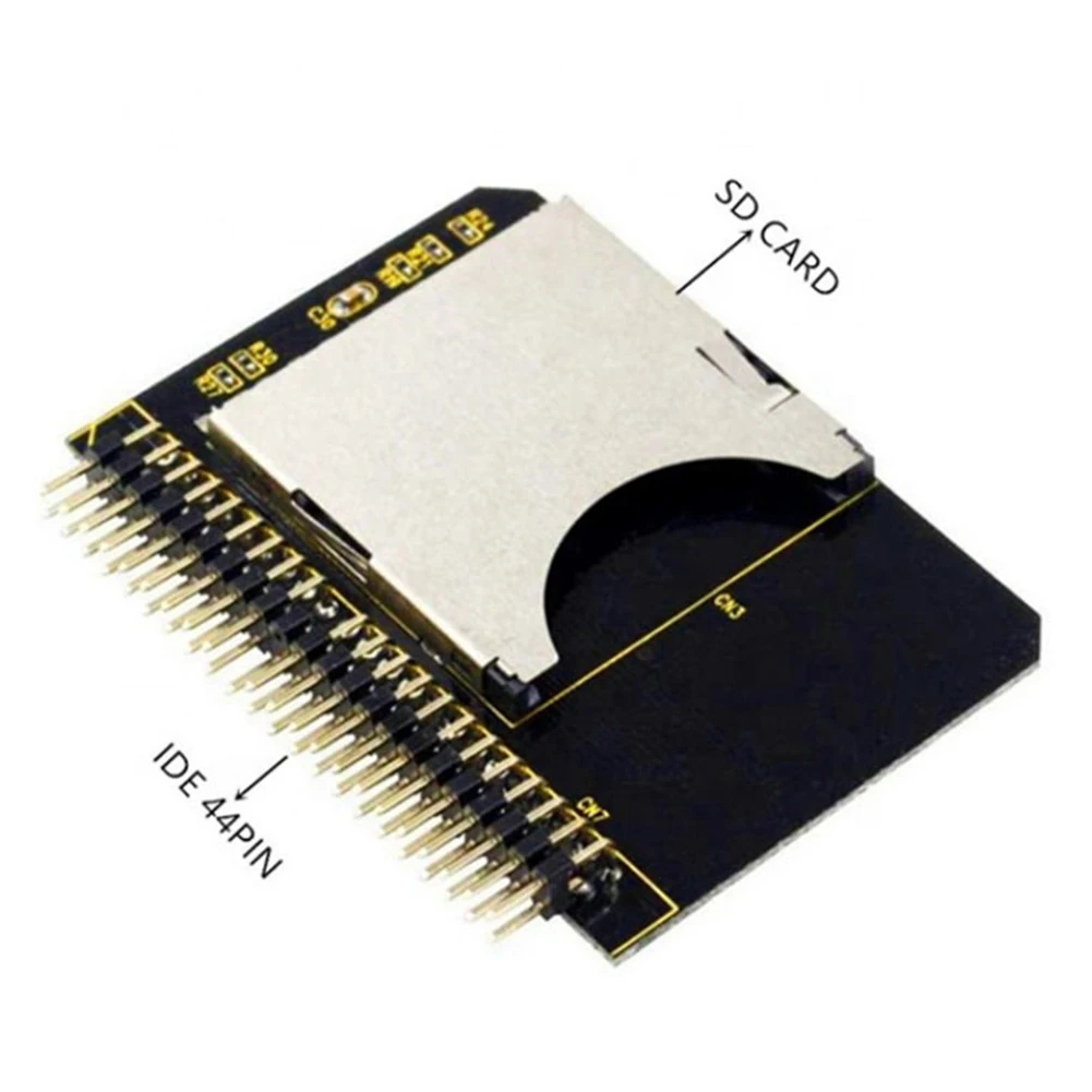 SD Card To IDE 2.5 Inch 44-pin Transfer Card Adapter IDE SD Adapter SSD Memory Card for Laptop Tablet