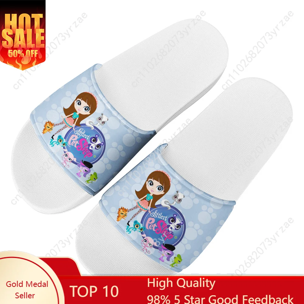 

Littlest Pet Shop Sandals Home Slippers Water Shoes Men Women Teenagers Bathroom Beach Swimming Pool Shoe Custom Made Slipper
