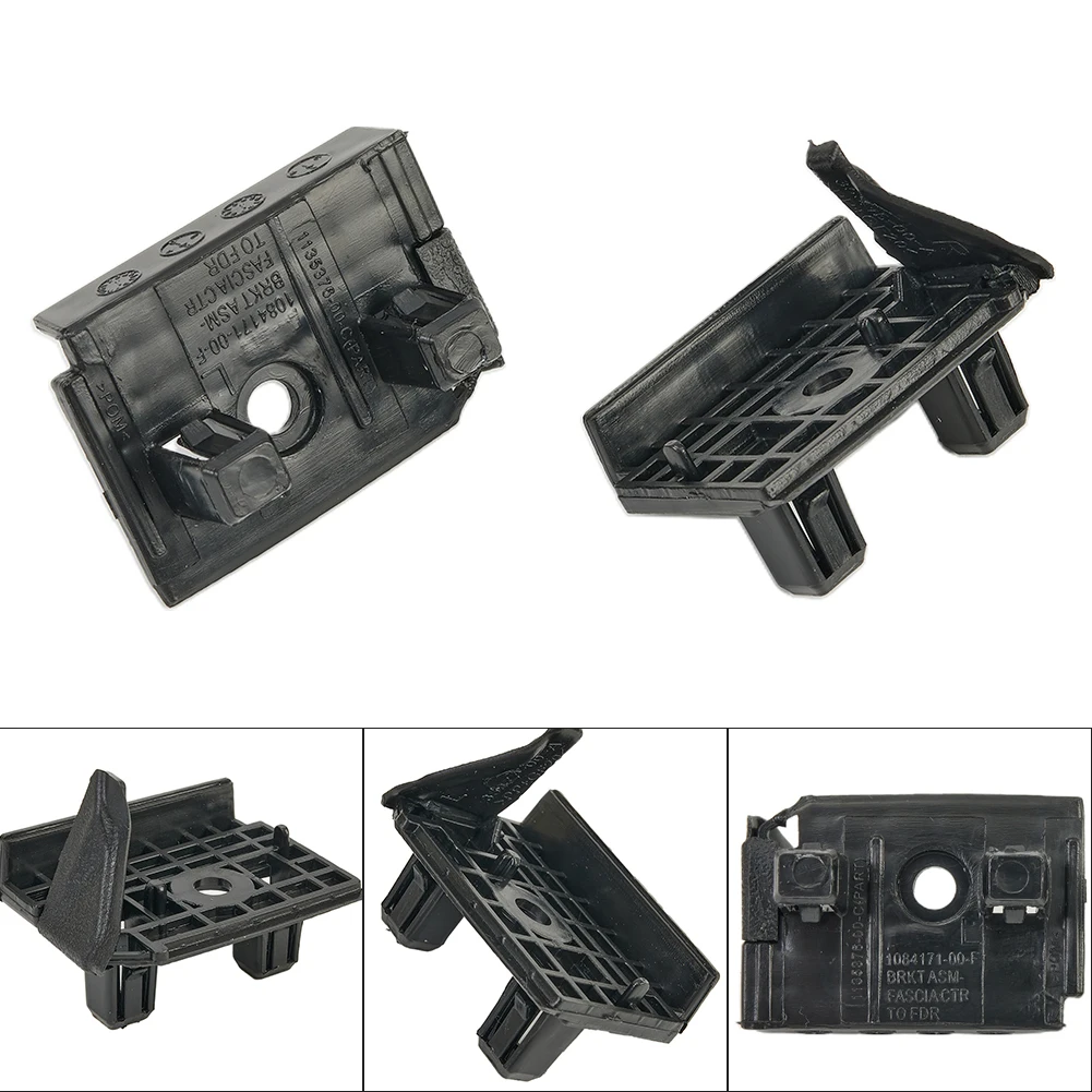 2pcs/set For Tesla Model 3 Front Bumper Fender Bracket Holder 1084171-00-F,1084172-00-F Auto Replacement Parts