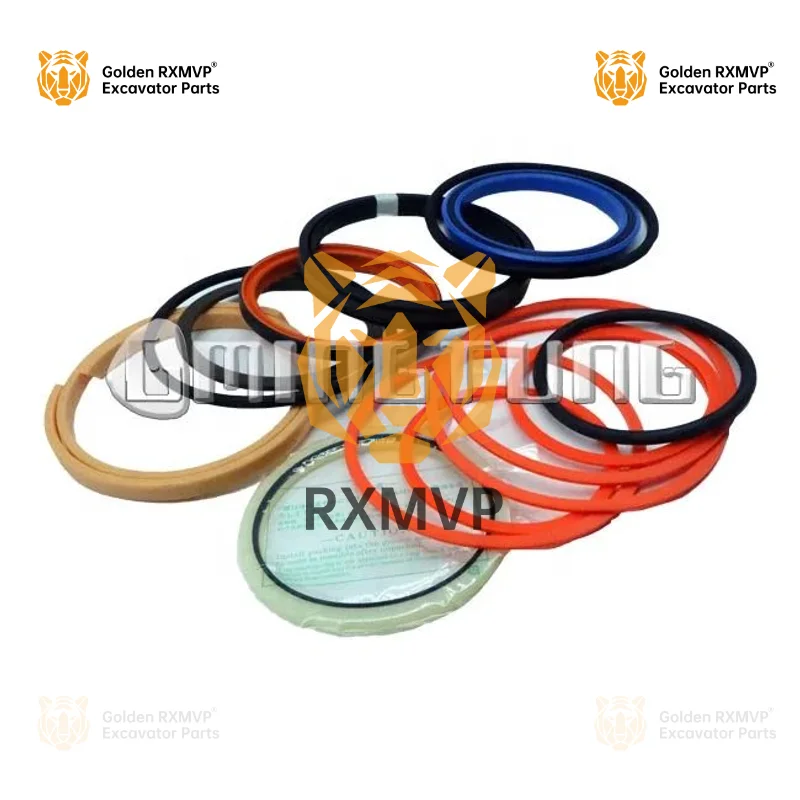 PC200-7 PC200-8 Boom Cylinder Seal Kits Excavator Spare Parts Seal Kit For Komatsu