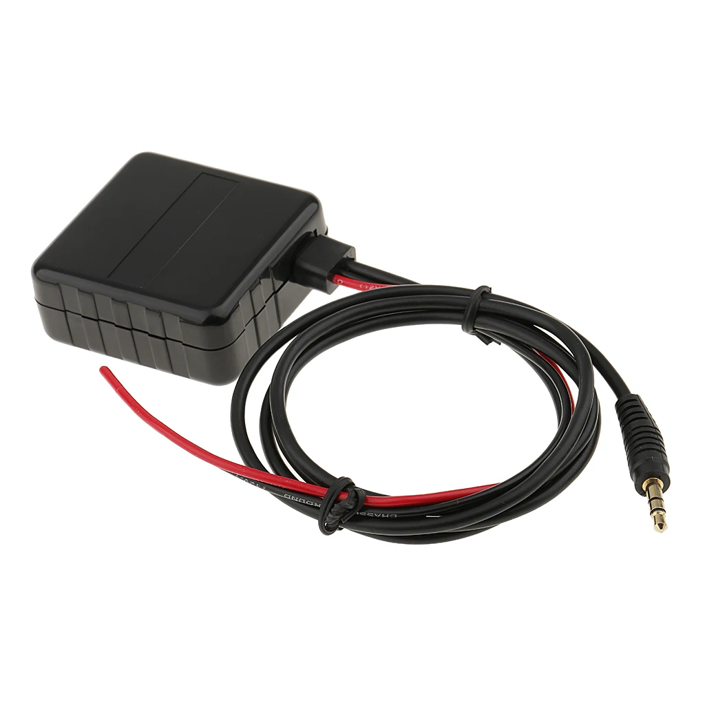 12V Bluetooth-module Car Audio 3,5 mm Jack Aux-kabeladapter Universeel