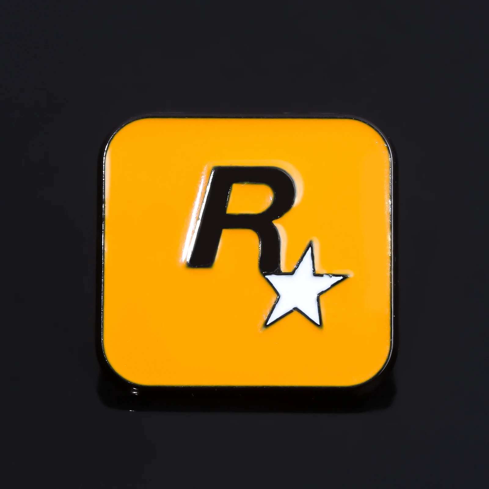 R ستار التلبيب دبوس لعبة حديثة المينا دبوس الرجال النساء بروش ظهره شارات دبابيس للملابس شارات كول مجوهرات اكسسوارات #1