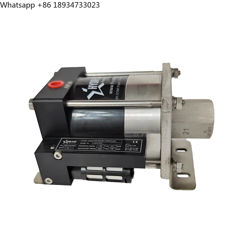 

Portable High Pressure air Driven Liquid Pump Max 15000psi Hydraulic Testing Pump for Valves or Tubes in Automotive Industry