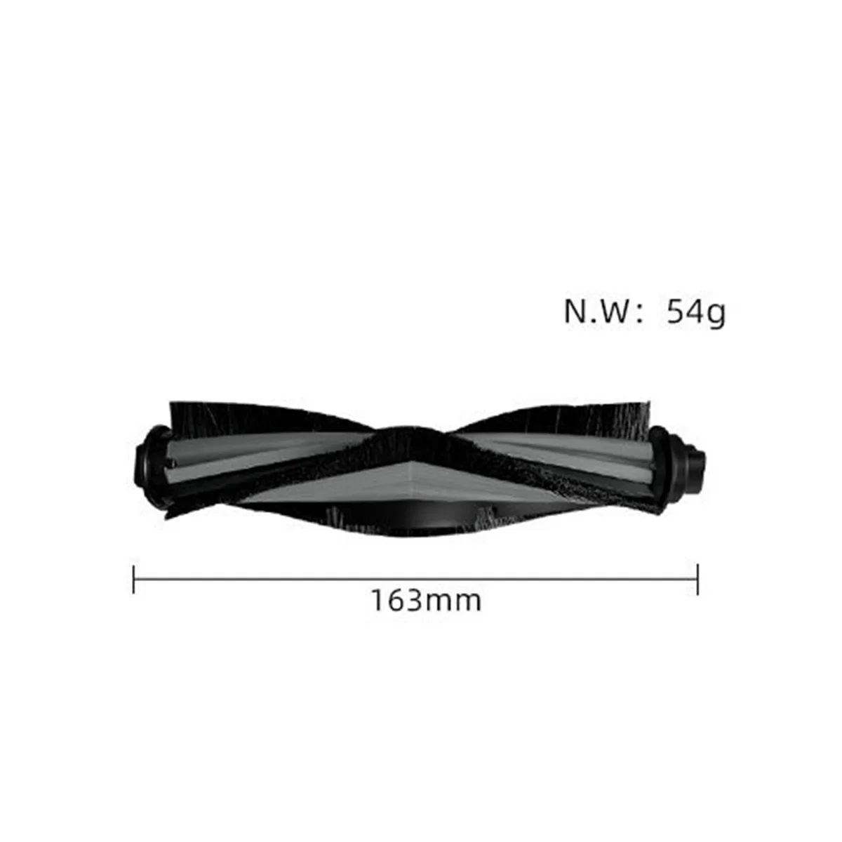 Spazzola principale dei pezzi di ricambio, copertura della spazzola per la sostituzione dei pezzi di ricambio dell'aspirapolvere del Robot di pulizia DEEBOT N9 + / U2