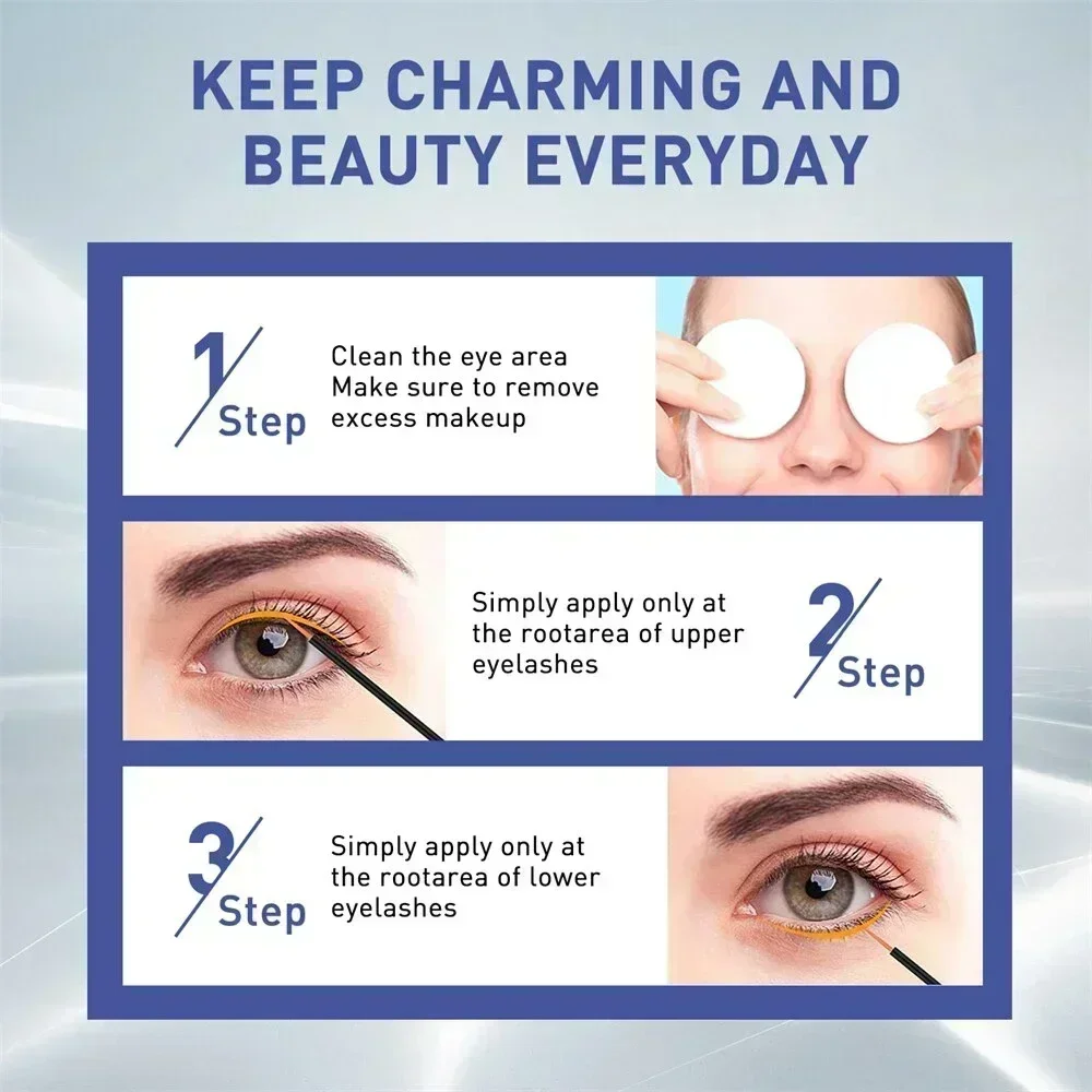 Rapid Eyelash Growth Liquid Natural Eyelash Curl ยาว Thicken Eyebrow Enhancement Treatment Lash Lifting แต่งหน้า Beauty Care