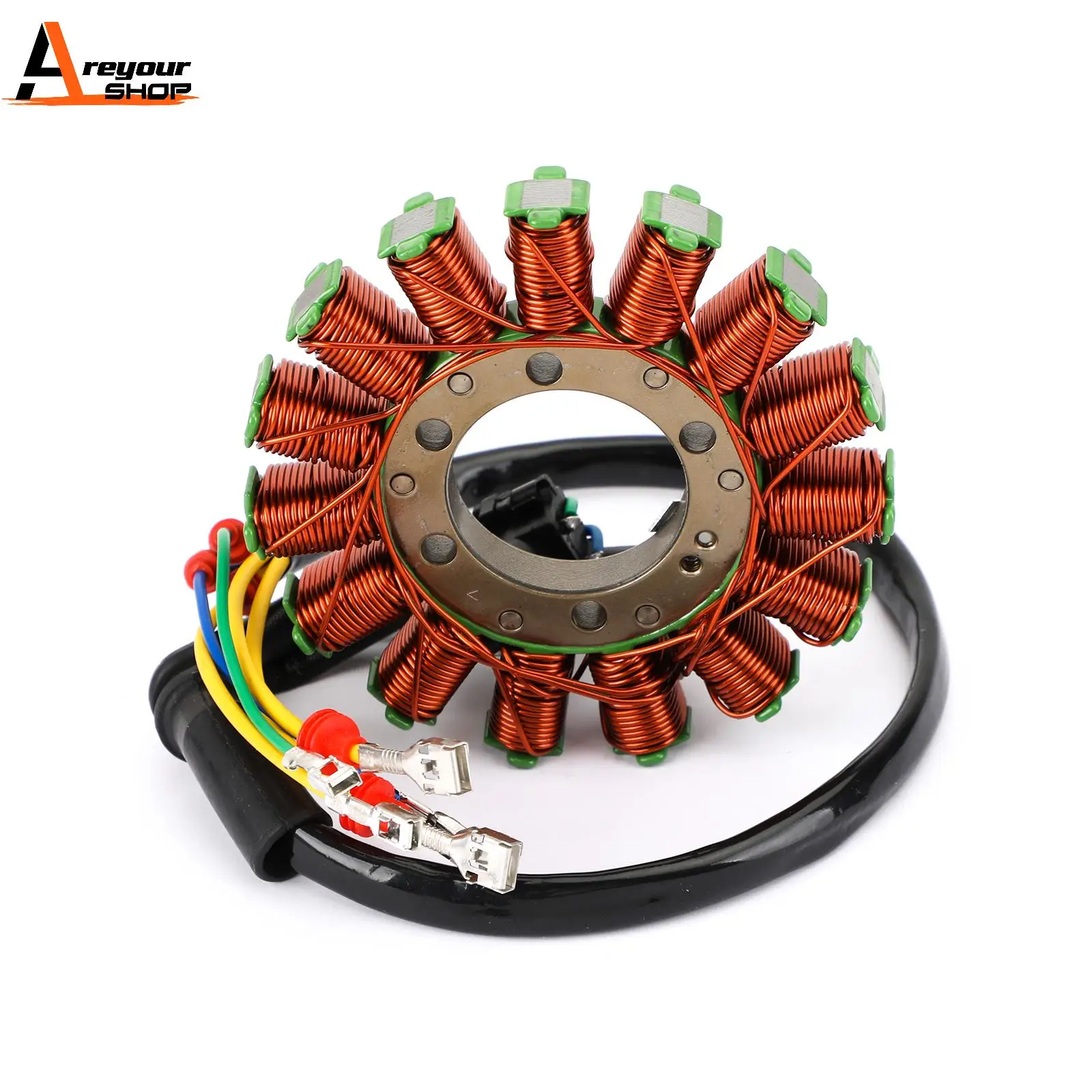 

Areyourshop Magneto Generator Engine Stator Coil Fit for Honda SXS700M2 SXS700M4 Pioneer 700 700-4 14-2021 31120-HL3-A01 Motor