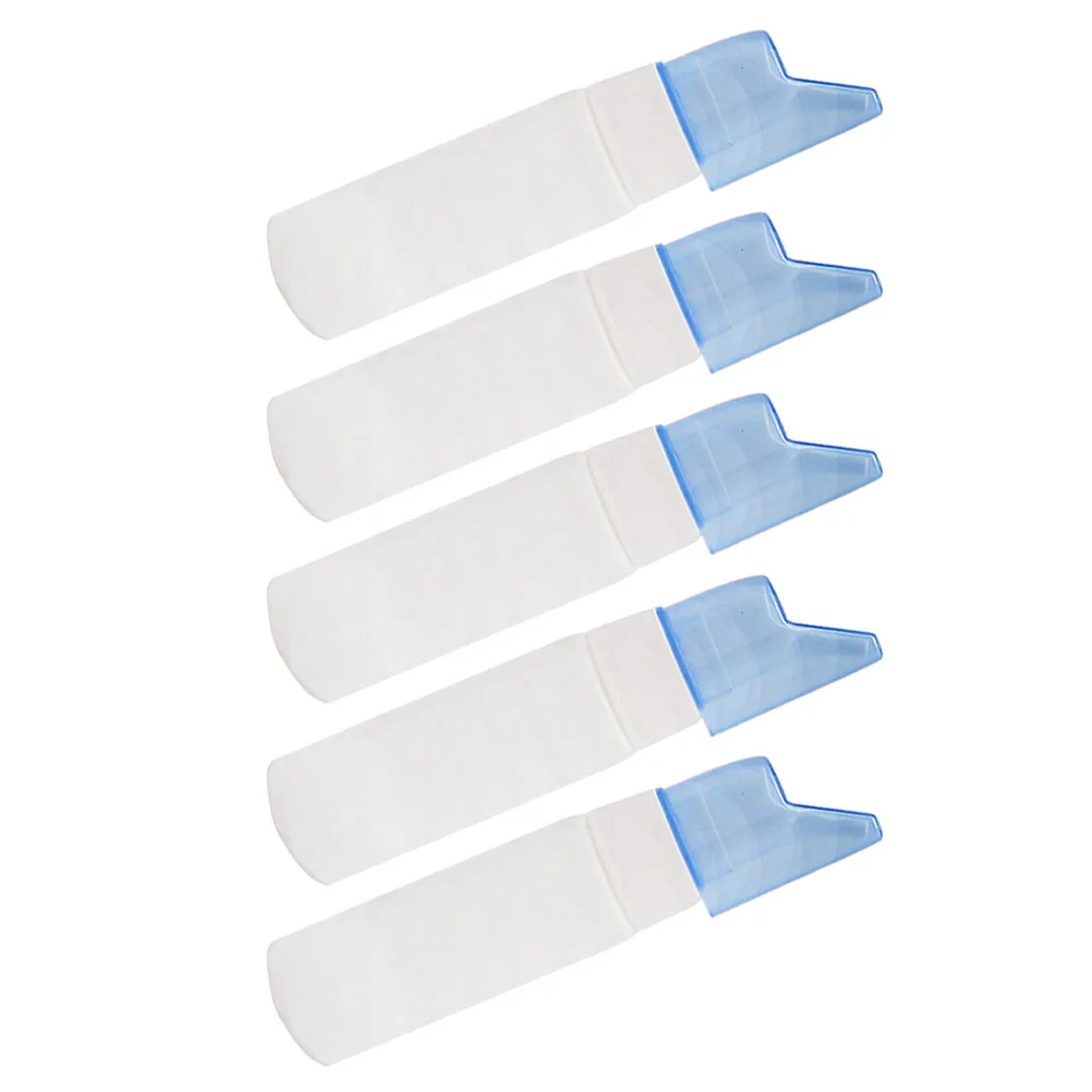 5 قطعة بخاخ أنف صغير إعادة الملء زجاجة رذاذ عديم الرائحة دائم مانعة للتسرب المحمولة السفر الاستخدام اليومي زجاجة رذاذ الأنف