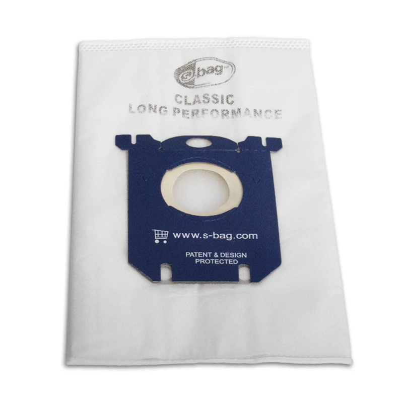 ถุงดูดฝุ่นถุงหูรูด12ชิ้นอะไหล่เครื่องดูดฝุ่นสำหรับ Electrolux FC8220 8228 8382 9083