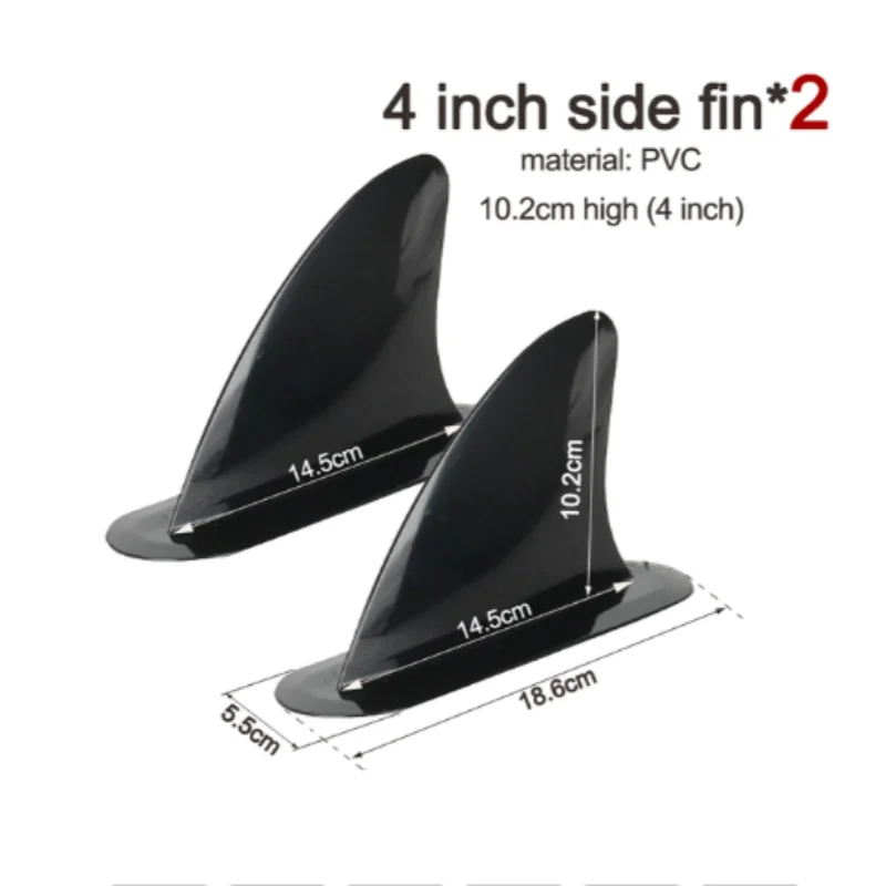 SURF FIN！ 9/11 inch SUP Fin Set for Z RAY Surfboard