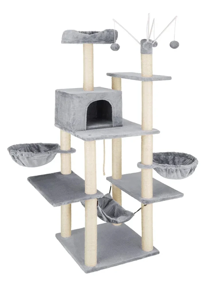 

For cat climbing frame Thickened cat jumping platform Villa Four Seasons Universal Pet Supplies