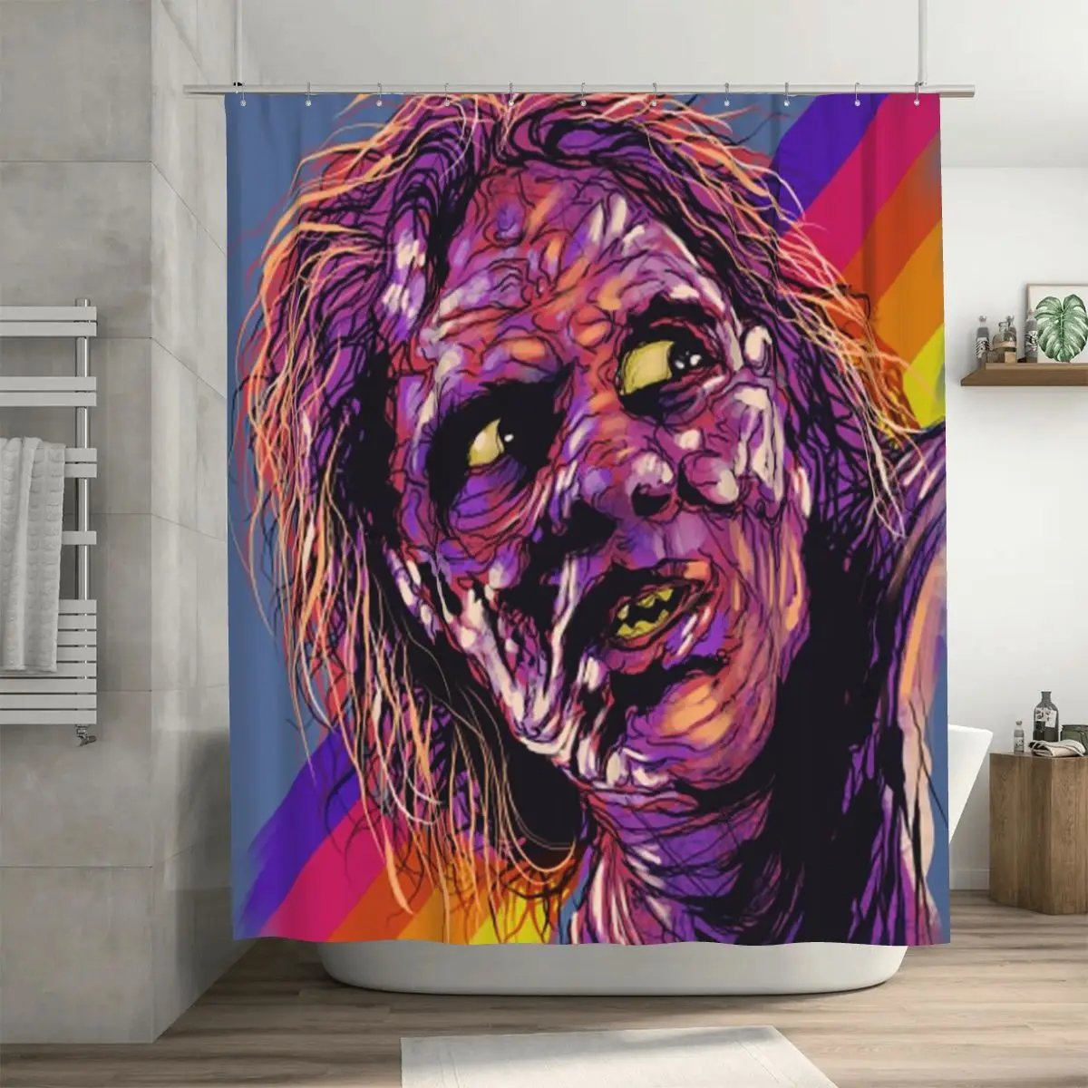 

I_m Becoming Brundlefly Шторка для душа, полиэстеровая, водонепроницаемая, для ванной комнаты, с крючками