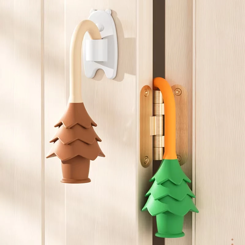 

1PCS Child Safety Anti-Pinch Hand Door Lock Clamp Hanging Door Stopper Card Type - Home Prevents Closing for Extra Security