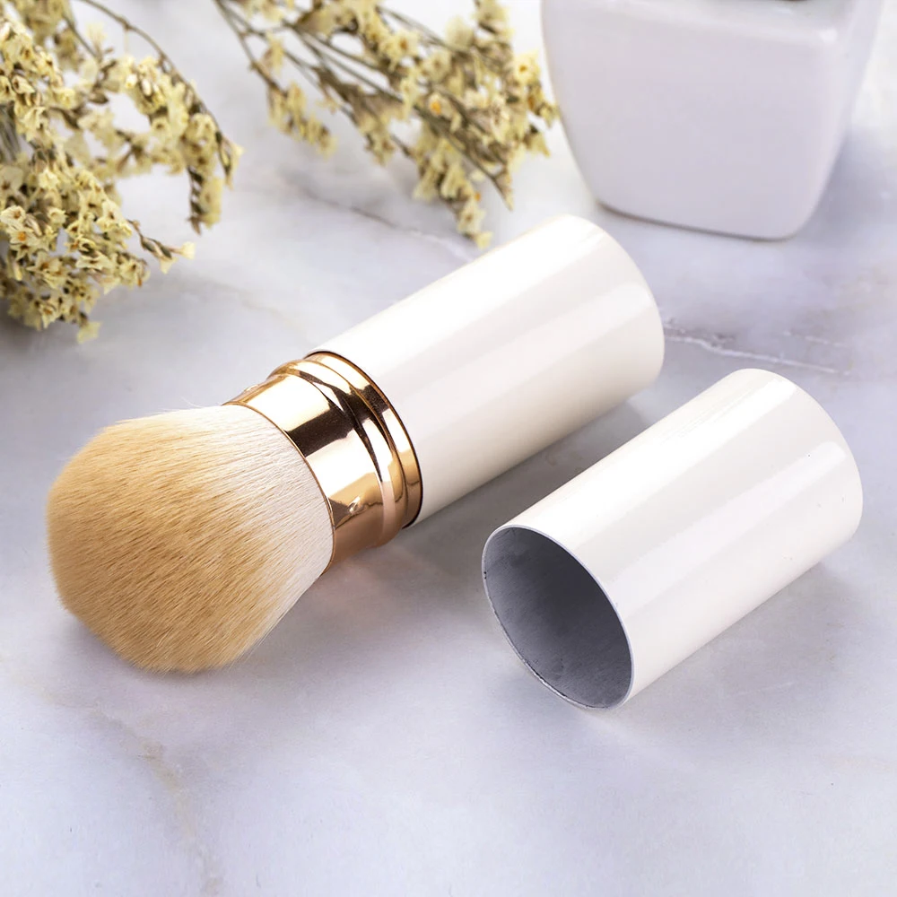 1pcs Professional Makeup Brushes Retractable Blusher Powder Foundation Face Concealer Kabuki Makeup Brush Cosmetic Tools