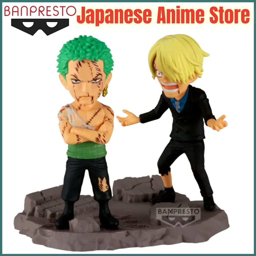 

Banpresto ONE PIECE Anime Zoro & Sanji WCF Original Anime Figure Action Figures Model Figurine Collection Toys
