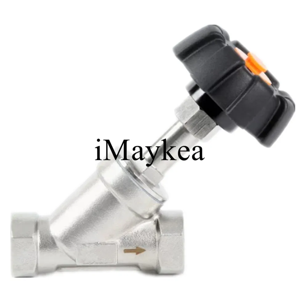 

3/8",1/2",3.4",1" BSP DN10 DN15,DN25 Stainless Steel 304 Angle Seat Valve Handle Female Thread