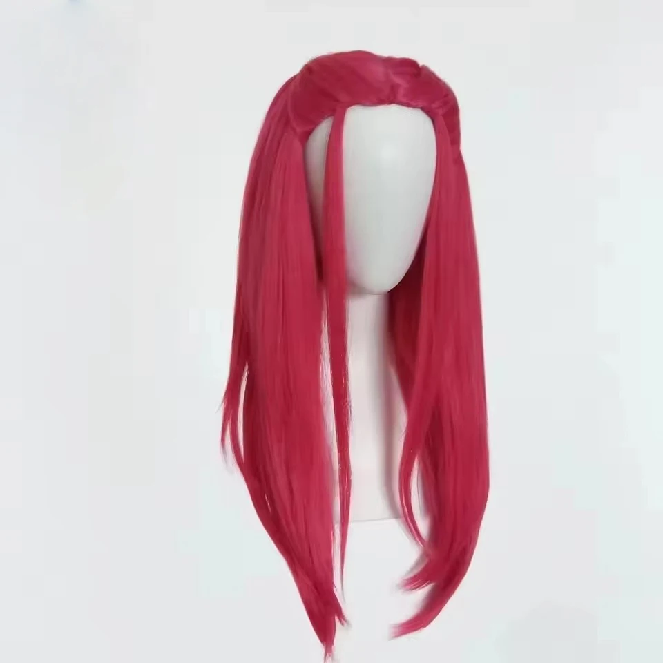 Picture 5: Halloween Girl group Cosplay Wig Heat Resistant Synthetic Hair for Women Girls Group Roleplay Props Carnival